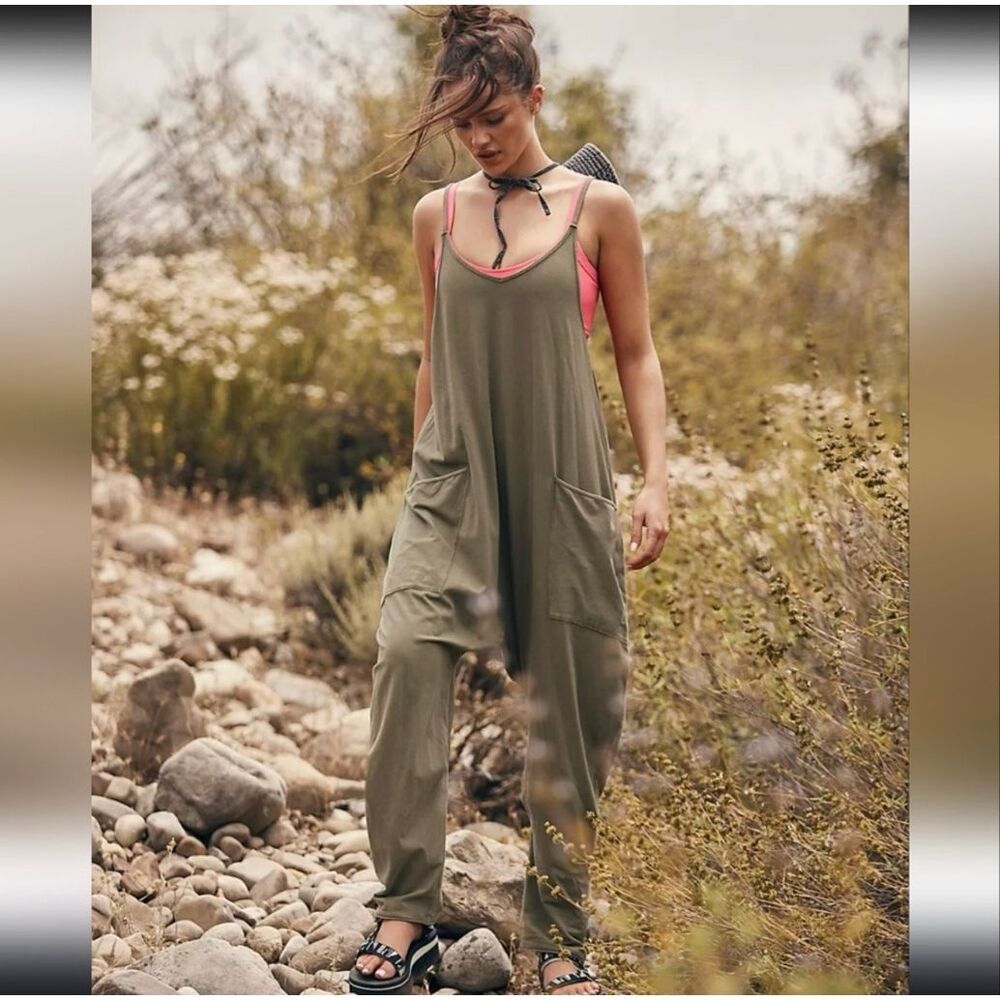 Free People FP Movement Hotshot Onesie Jumpsuit L